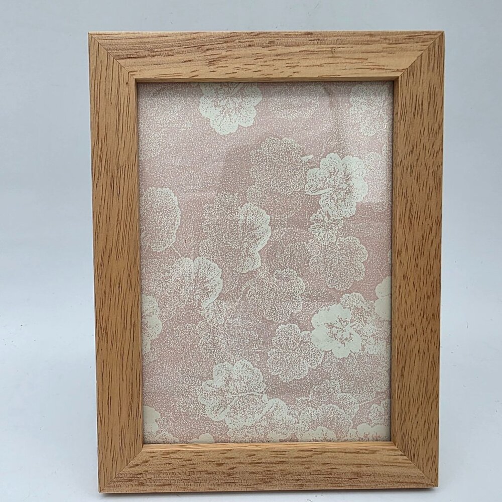 Decorative Bamboo Wooden Picture Photo Frame 4"x6" Made Thailand